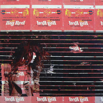 Anielka Hampson Painting Big Red